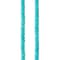 Turquoise Dyed Reconstituted Stone Rondelle Beads, 4mm by Bead Landing&#x2122;